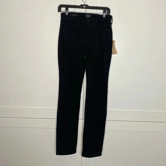 NYDJ Denim - NYDJ Black Slim Lift Tuck Jeans